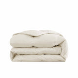 The feather goose down comforters are covered in the subtle touch of cream hues. Bring lavish comfort to your personal space with these feather goose down comforters.