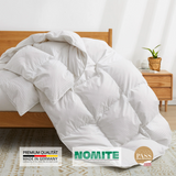 The warm comforter is covered in beautiful tones of white. A valuable element in your bedding décor, let this white comforter add a touch of classic intrigue to your bedding space.