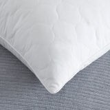 2 Pack Hotel Quality Goose Feather Bed Pillows for Side & Back Sleepers
