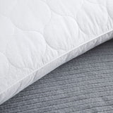 2 Pack Hotel Quality Goose Feather Bed Pillows for Side & Back Sleepers