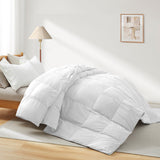 All-Season Medium Weight Feather Down Gusseted Comforter Duvet Insert