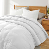 All-Season Medium Weight Feather Down Gusseted Comforter Duvet Insert