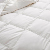 All-season Medium Warmth White Goose Feather Down Fiber Duvet Comforter Insert