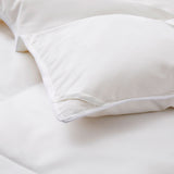 All-season Medium Warmth White Goose Feather Down Fiber Duvet Comforter Insert