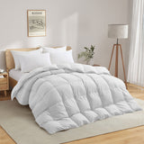 All Season Medium Weight White Goose Feather Down Comforter Duvet Insert