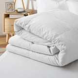 All Season Medium Weight White Goose Feather Down Comforter Duvet Insert