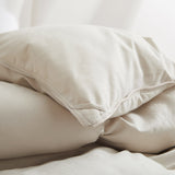 All-Season Medium Warmth White Goose Down Comforter with Premium Fabric