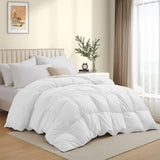All Season Medium White Feather Down Comforter Duvet Insert
