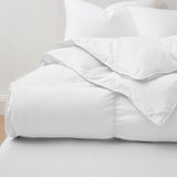 All Season Medium White Feather Down Comforter Duvet Insert