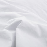 2 Pack 100% Cotton White Goose Feather Down Bed Pillows