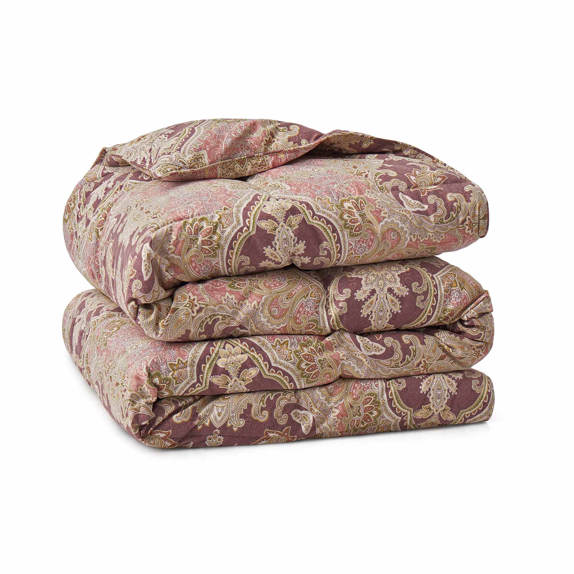The Paisley pattern, inspired by the Tree of Life, symbolizes good luck and prosperity, while also bringing a subtle elegance to your bedroom.