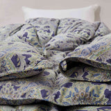 The Paisley pattern, inspired by the Tree of Life, symbolizes good luck and prosperity, while also bringing a subtle elegance to your bedroom.