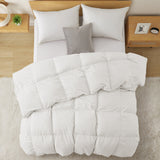 Premium White Feather Down Comforter Duvet Insert All Warmth Levels