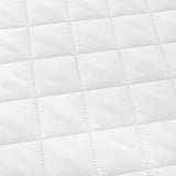 Quilted Waterproof Fitted Elastic Mattress Protector 12" Pocket Stretches up to 18"
