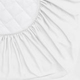 Quilted Waterproof Fitted Elastic Mattress Protector 12" Pocket Stretches up to 18"