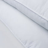 Set of 2 Premium Goose Feather Down Bed Pillows with 300TC Cotton Cover