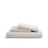 Classic and versatile, the Beige Linen Cotton Blend Duvet Cover Set brings an airy, textured elegance to any bedroom. Made from a 55/45 linen-cotton blend, it offers the crisp feel of linen with the softness of cotton, ensuring moisture-wicking breathability and lasting durability