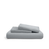 Add a touch of modern elegance with the Gray Linen Cotton Blend Duvet Cover Set. The soft, neutral gray complements any style while offering a calm and cozy atmosphere. Crafted from a breathable linen-cotton blend, this set ensures optimal airflow and comfort for hot sleepers and warm climates.