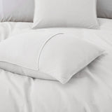 All Season Breathable & Soft Solid Color Duvet Cover Set with Cotton Cover