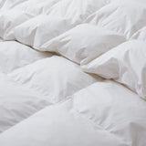 All Season Premium Goose Feather Duvet Insert with 100% Cotton Cover
