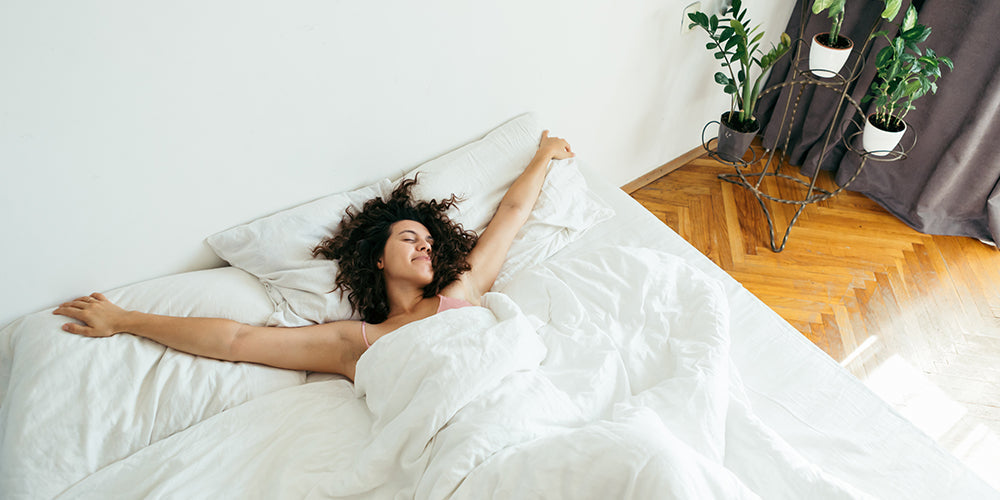 Sleeping in a Goose Down Comforter