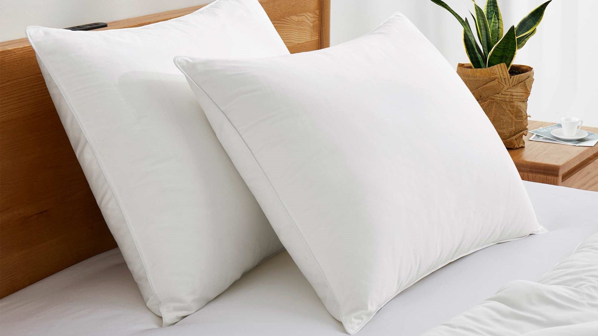 Warm, Comfortable, Soft and Plush: Puredown Soft Pillow Collection for Stomach Sleepers