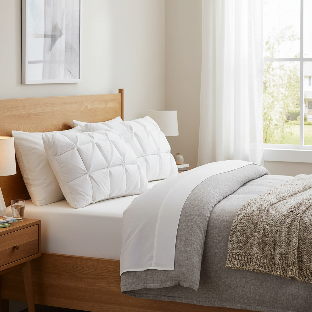 Relax in Comfort With Puredown Firm Pillow Collection for Side and Back Sleepers