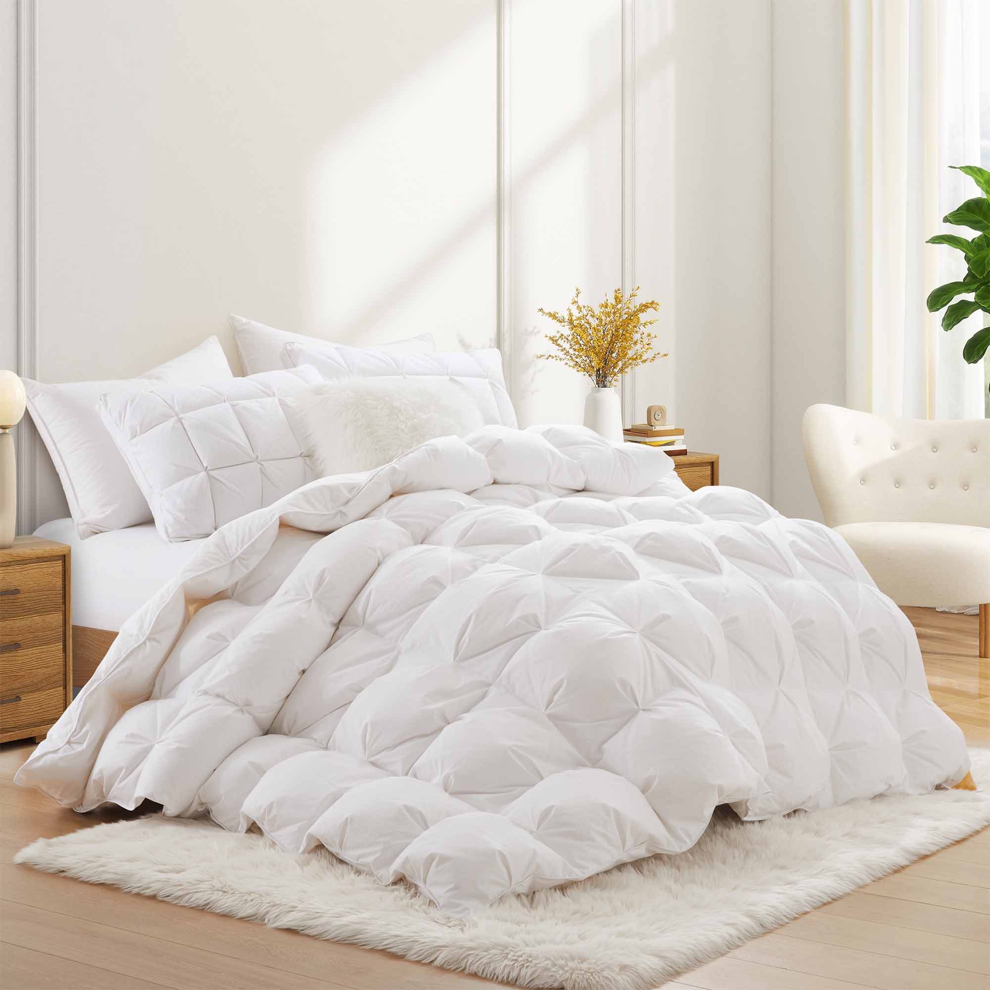 Experience a Blissful Night of Sleep With the Puredown Made in Germany 800 Fill Power Puff Down Comforter