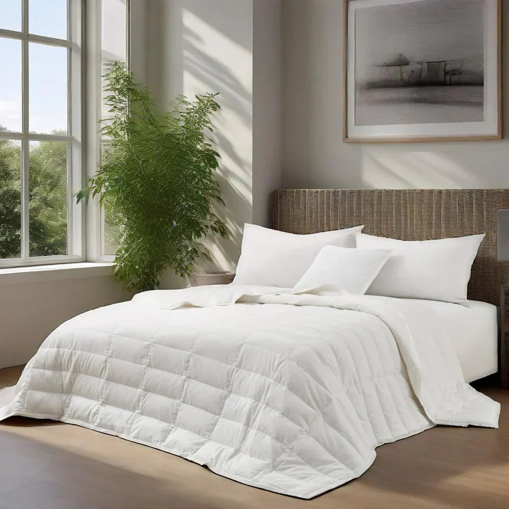 Introducing the Future of Bedding with the Puredown TENCEL™ Lyocell Cooling Down Blanket