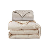 All Season Organic Cotton Comforter and Blanket Bundle