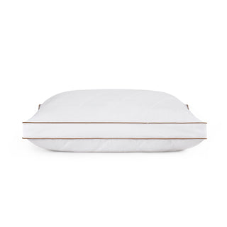 puredown® Goose Feathers and Down Pillow for Sleeping Gusseted Bed Pillows, King, Set of 2