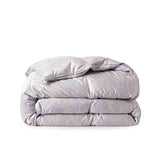 All Season Silk Covered White Goose Down Comforter