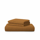 This luxury bedding set is enveloped in bold, earthy hues of Umber. With this duvet cover set, you can bring the mirth of nature to your personal space.