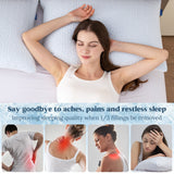 puredown® Queen Size Pillows Set of 2, Shredded Memory Foam Pillows, Cooling Queen Pillow 2 Pack, Adjustable Firm Bed Pillow for Sleeping, Side, Back and Stomach Sleepers