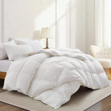 All-Season 3-in-1 Down Comforter, 90% White Down, 800 Fill Power, Snap-Together Layers, Lightweight to Winter Warmth, Breathable Cotton Shell