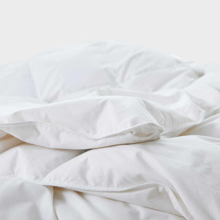 All Season Organic Cotton Comforter Filled with Down and Feather Fiber