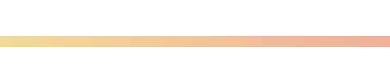 A horizontal line with a gradient from pale yellow on the left to peachy orange on the right.