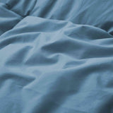Elevate your sleep setup with our Castle Blue Organic Cotton Comforter, featuring a deep, rich blue hue that brings bold elegance to any bedroom. Made with GOTS-certified organic cotton and filled with down and feather fiber, this luxurious comforter offers breathable warmth and long-lasting comfort. Ideal for modern or dramatic interiors, the Castle Blue version is a statement piece that combines sustainable materials with sophisticated design