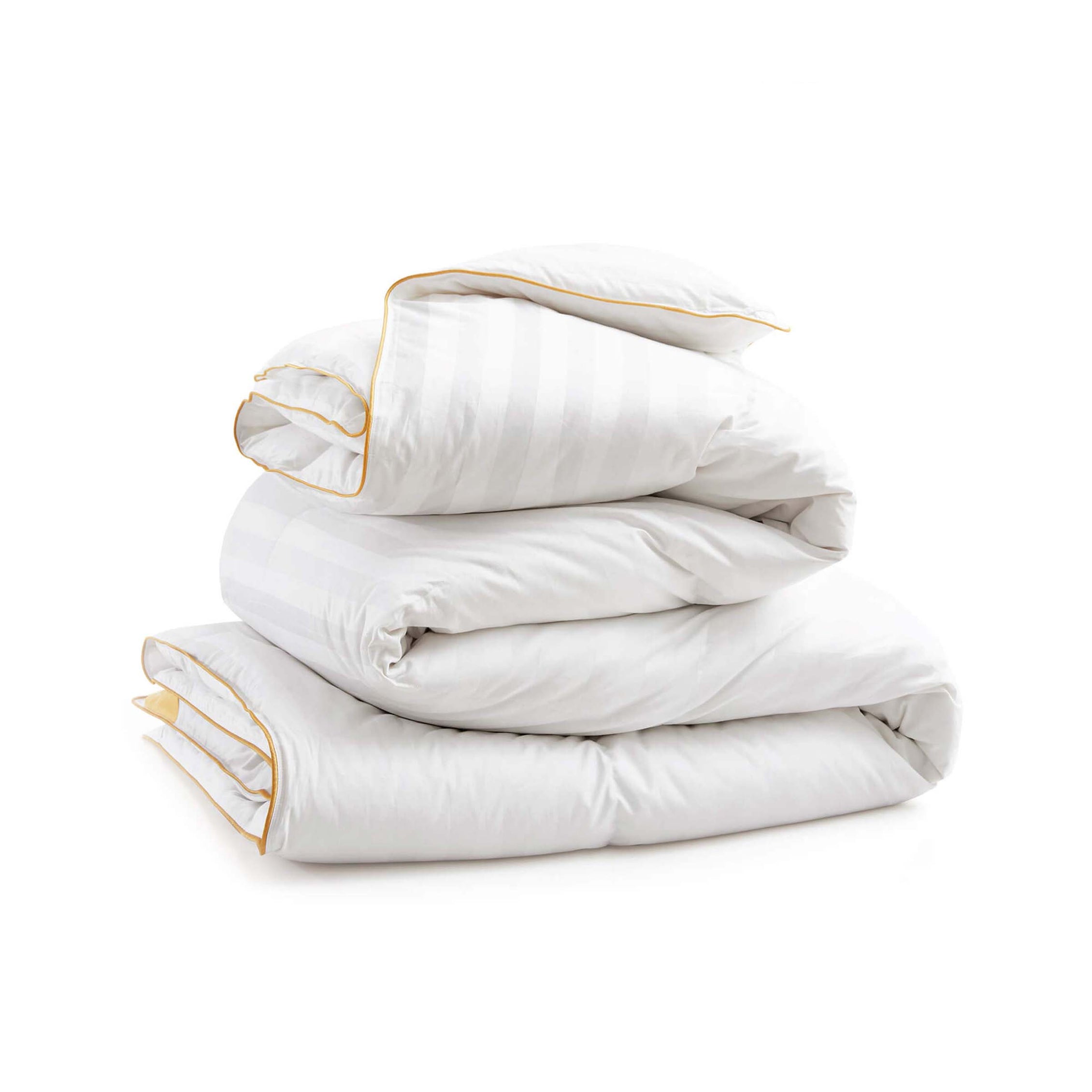 King White Goose Down Comforter