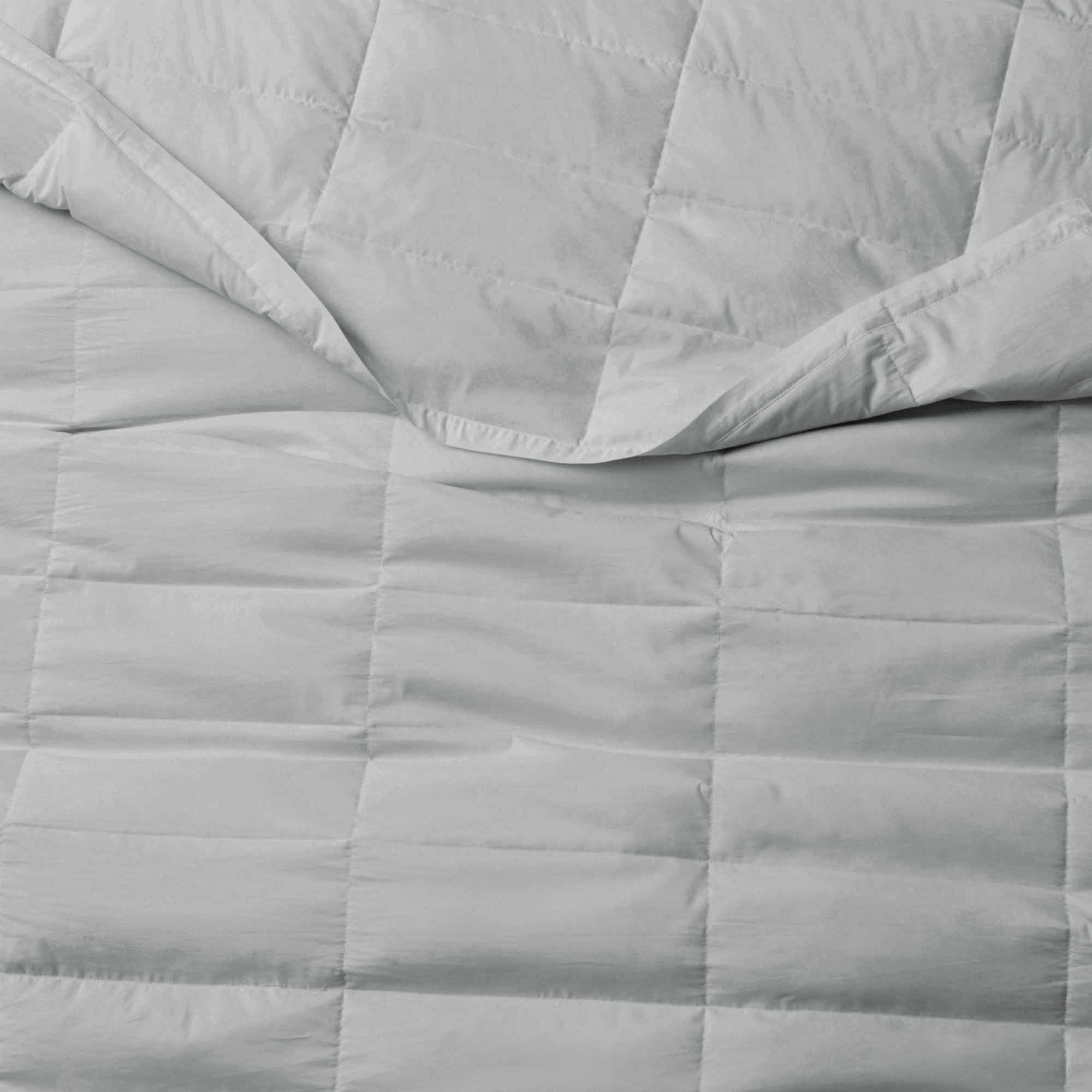 The silky touch comforter is enveloped in the bold shades of Dark Gray. Evoke the feelings of sophistication and strength in your bedroom with this comforter blanket in Dark Gray.