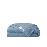 The high-quality Tencel Lyocell fabric blanket is painted in the earthy hues of Rock Blue. Bring the serenity of nature to your abode with this perfect blanket for a restful night’s sleep.