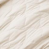 Soft Down Oversized Blanket with Satin Trim for Bed 100% Cotton