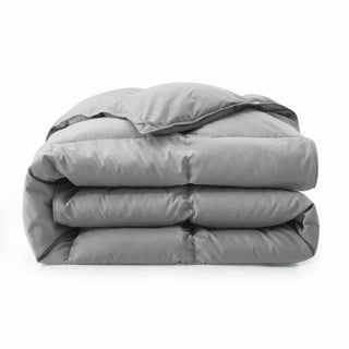 White Goose Feather Fiber and Down Comforter