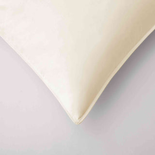 2 Pack White Goose Feather Pillows for Side and Back Sleepers