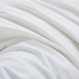 2 Pack Organic Cotton Down Feather Pillows for Back and Side Sleepers