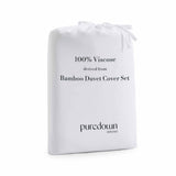 Organic Bamboo Duvet Cover Set