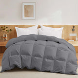 All Seasons Pinch Pleat Goose Feather and Down Comforter