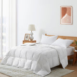 Year-round & Lightweight White Goose Down Duvet Insert Comforter