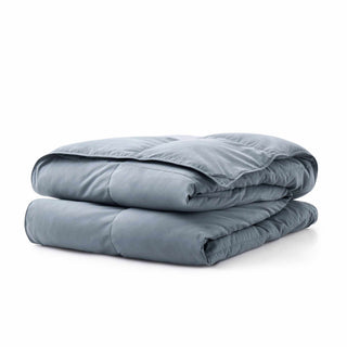 Experience unmatched comfort and style with our varied color option comforter in a sleek and elegant steel gray shade.