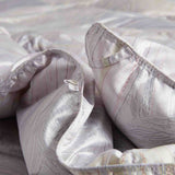 All Season Silk Covered White Goose Down Comforter